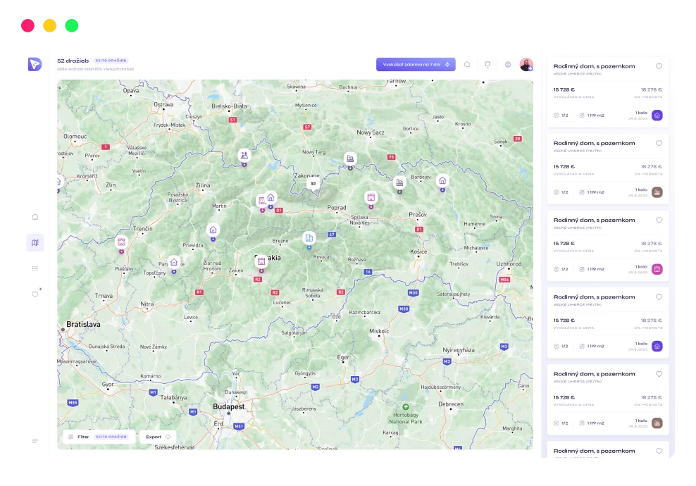 Promo video o aplikácii Dražbuj.sk